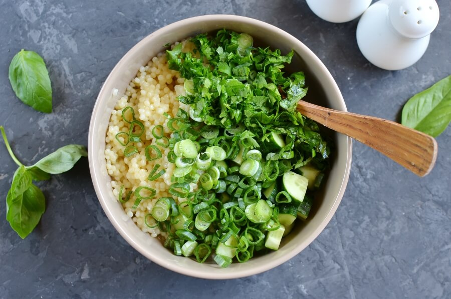 Couscous and Cucumber Salad recipe - step 3