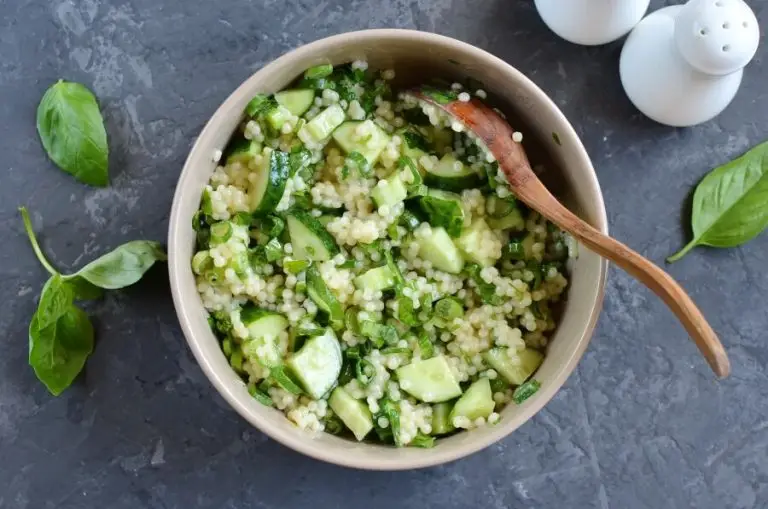 Step 4 - Couscous and Cucumber Salad