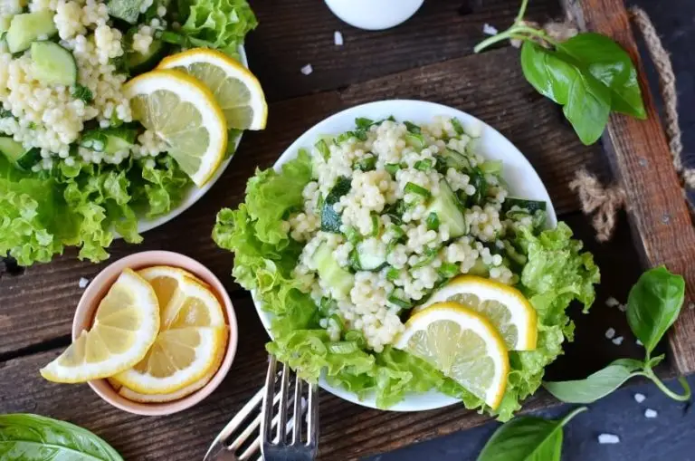 Step 5 - Couscous and Cucumber Salad