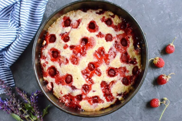 Step 8 - Crustless Fresh Strawberry Pie