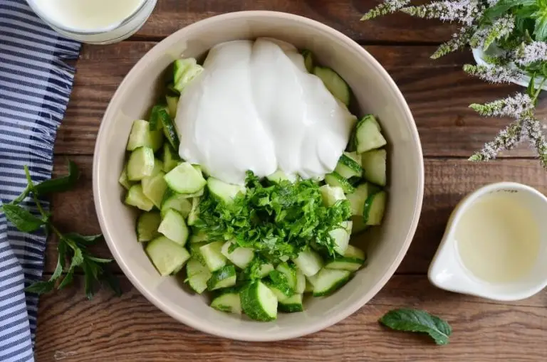 Step 1 - Cucumber Mint Raita