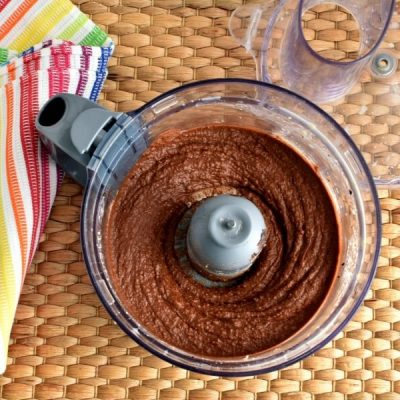 Vegan Dark Chocolate Hummus recipe - step 2