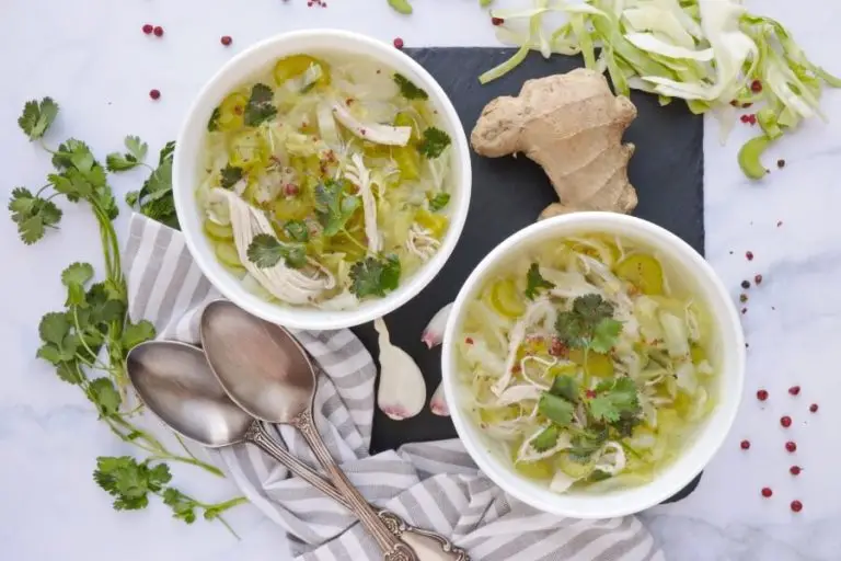 Step 5 - Detox Chicken Cabbage Soup