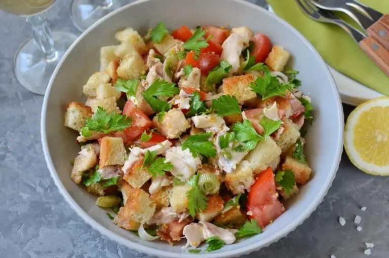 Step 7 - Easy Chicken Panzanella