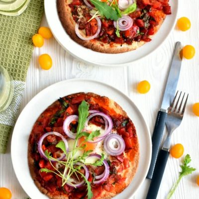 Egg & rocket pizzas Recipe-How To Make Egg & rocket pizzas-Delicious Egg & rocket pizzas