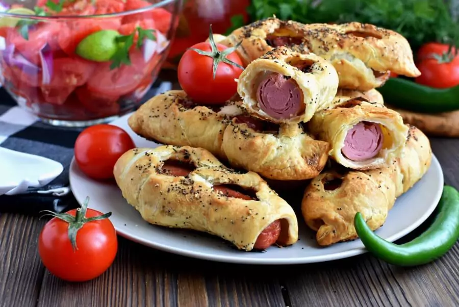 Everything Bagel Dogs