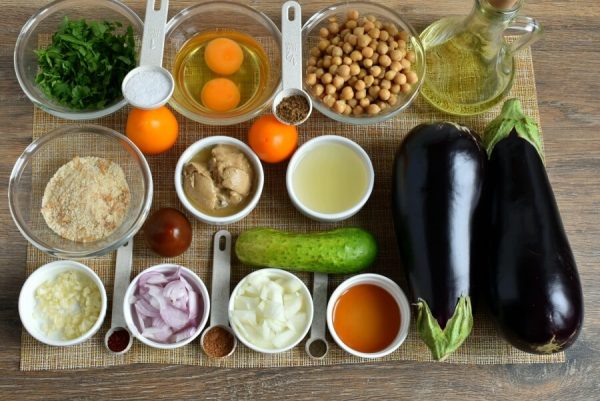 Vegetarian Falafel-Stuffed Eggplant Recipe - Cook.me Recipes