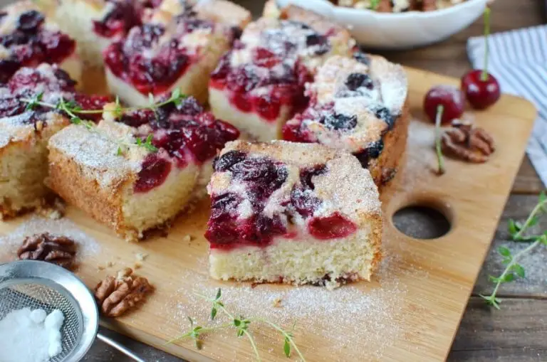 Step 8 - Fresh Cherry Cake