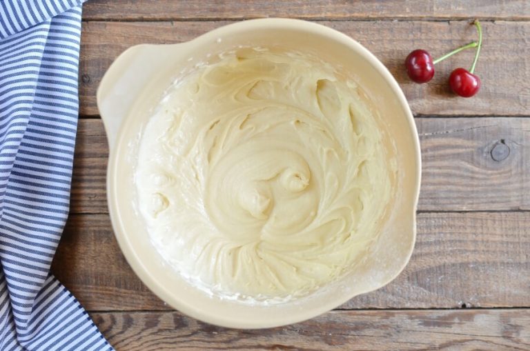 Step 5 - Fresh Cherry Cake