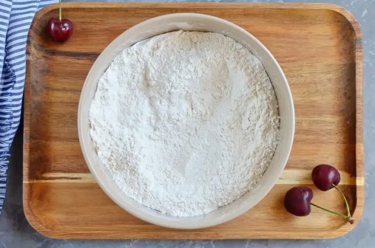 Step 2 - Fresh Cherry Cake with a Hint of Cinnamon