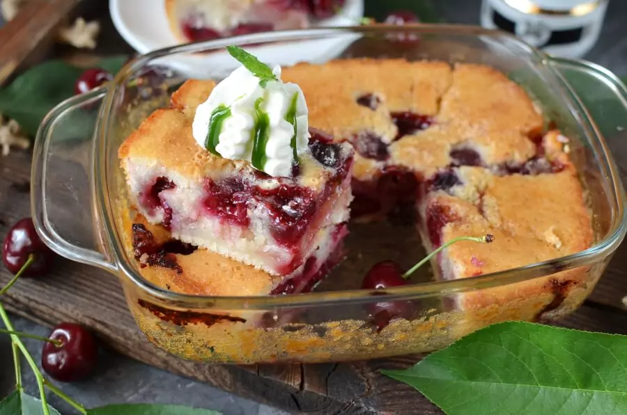 Fresh Cherry Cobbler