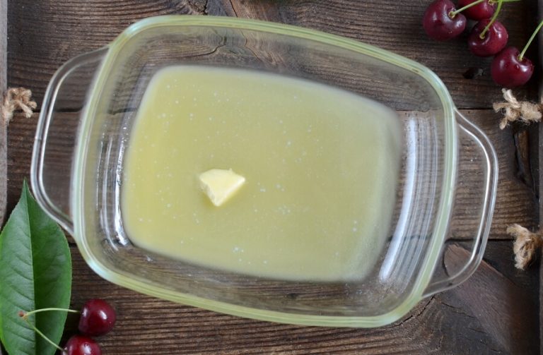Step 2 - Fresh Cherry Cobbler