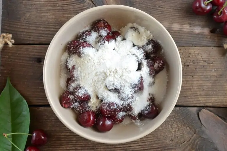 Step 6 - Fresh Cherry Cobbler