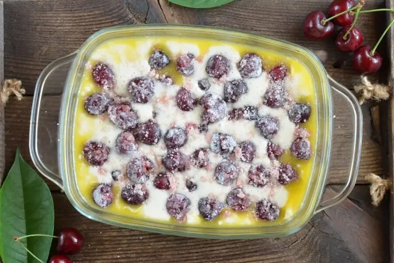 Step 7 - Fresh Cherry Cobbler