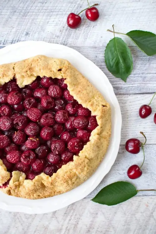 Fresh Cherry Galette