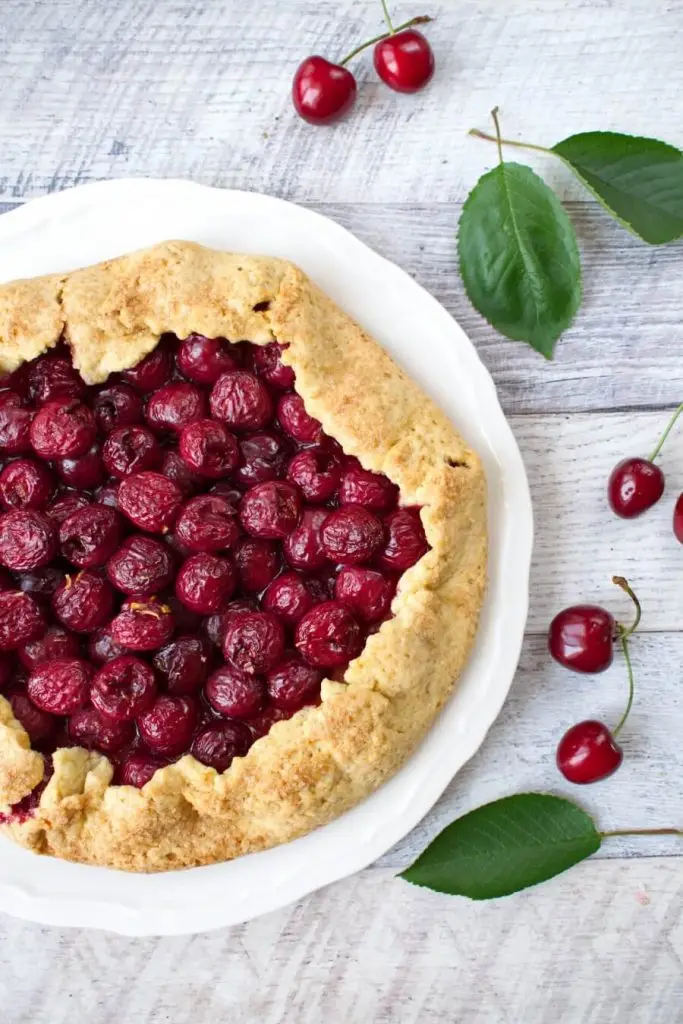 Fresh Cherry Galette