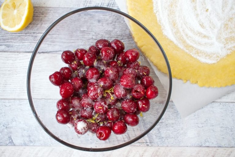 Step 4 - Fresh Cherry Galette