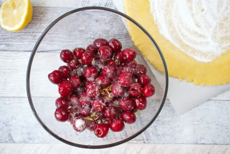 Step 4 - Fresh Cherry Galette