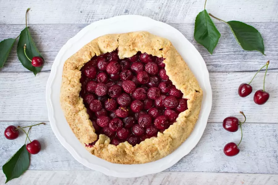 Fresh Cherry Galette