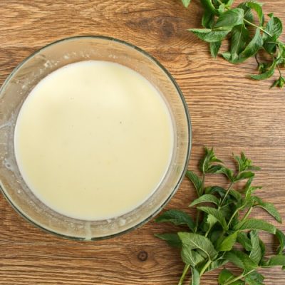Fresh Mint Gelato recipe - step 3
