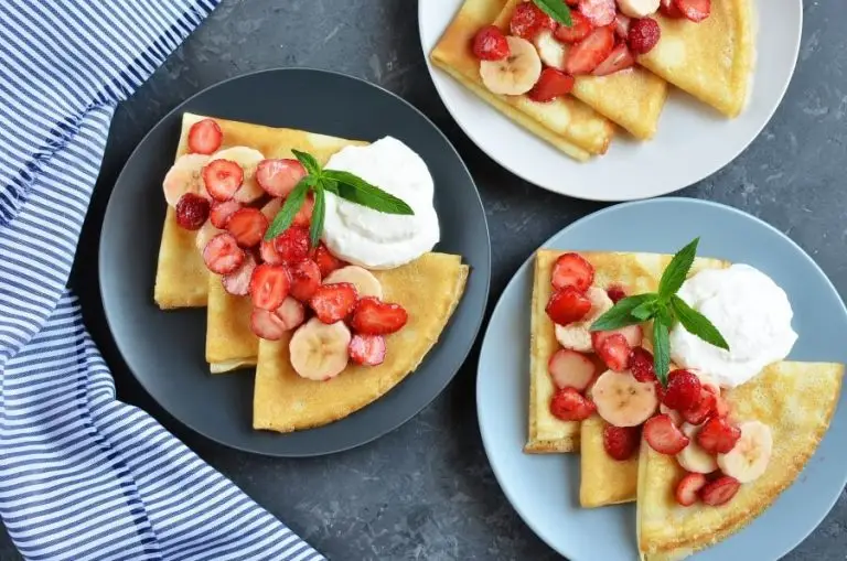Step 9 - Gluten free Strawberry-Banana Crepes
