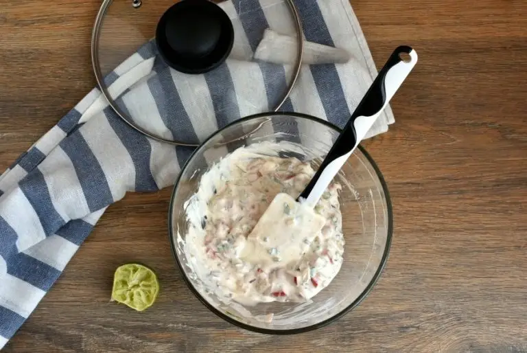 Step 1 - Ground Chicken Tacos with Creamy Salsa