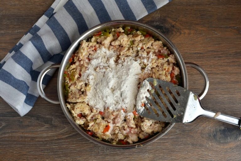 Step 6 - Ground Chicken Tacos with Creamy Salsa