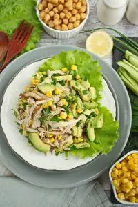 Healthy Avocado Chicken Salad