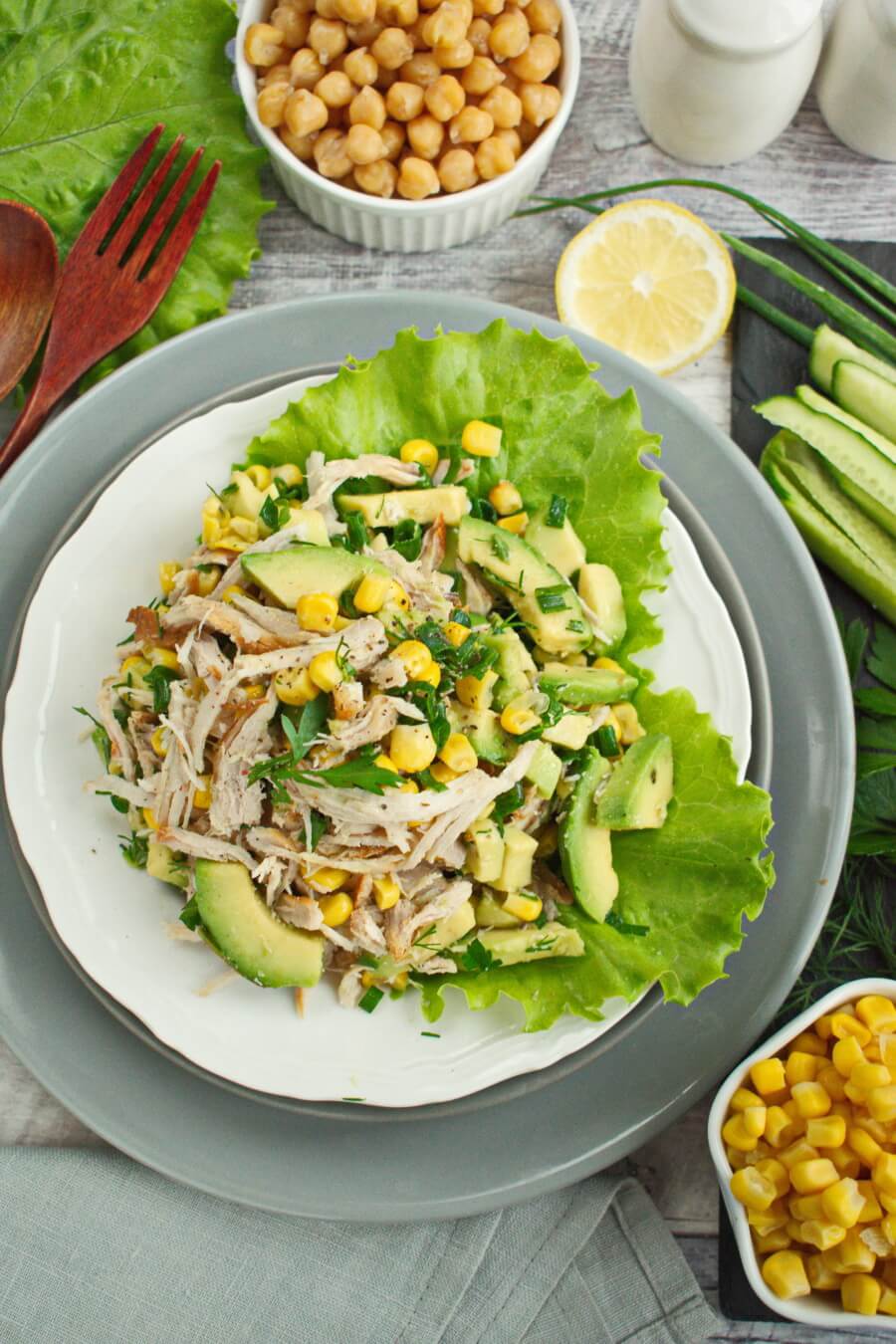 Healthy Avocado Chicken Salad Recipe - Cook.me Recipes