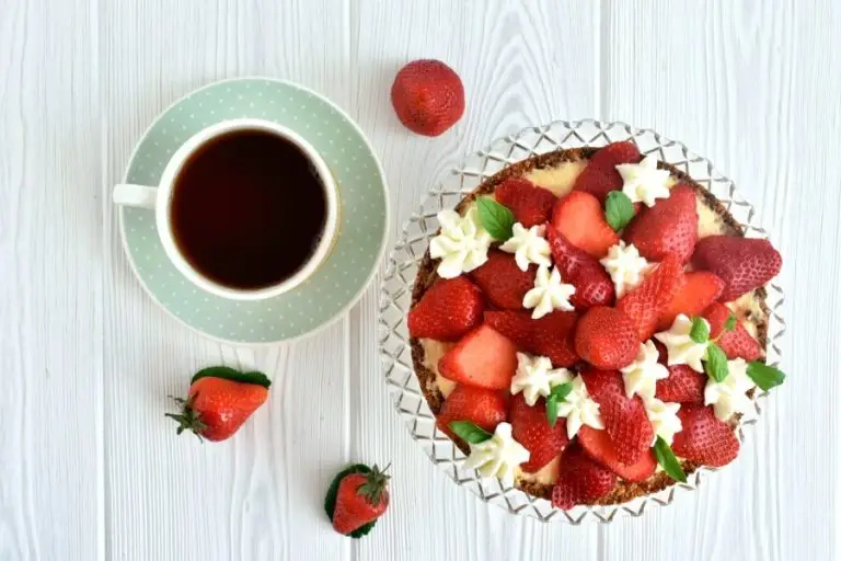 Step 9 - Healthy Strawberry-Orange Tart