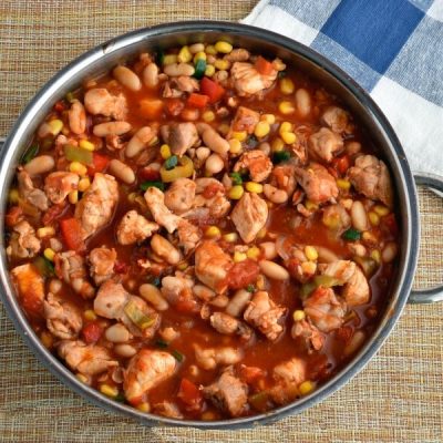 Gluten Free Hearty Chicken Chili with White Beans recipe - step 5