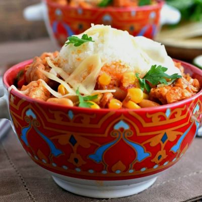 Hearty Chicken Chili With White Beans Recipe- Homemade Hearty Chicken Chili With White Beans-Delicious Hearty Chicken Chili With White Beans