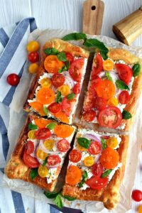 Herbed Ricotta and Fresh Tomato Tart