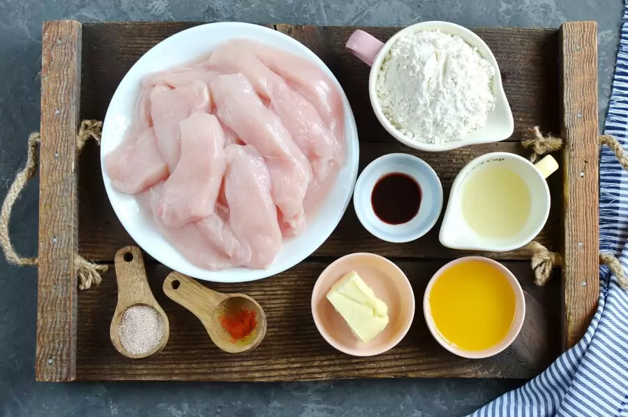 Ingredients for Honey Lime Chicken
