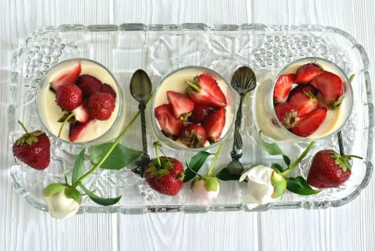 Step 12 - Lavender Scented Strawberries with Honey Cream