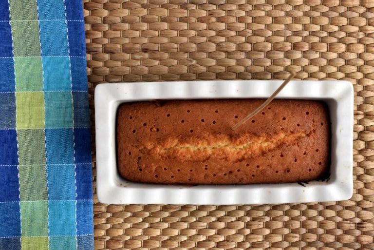 Step 9 - Lemon Drizzle Cake