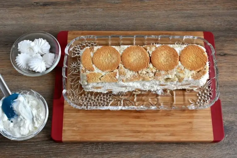 Step 8 - Lemon Meringue Fridge Cake
