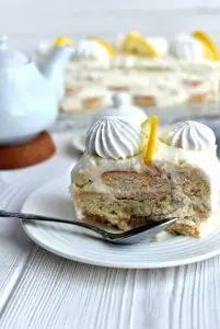 Lemon Meringue Fridge Cake