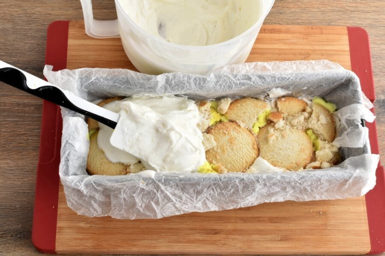Step 5 - Lemon Meringue Fridge Cake