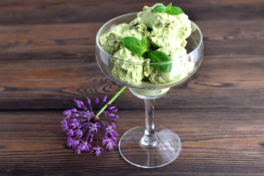 Low Carb Mint and Chocolate Chip Ice Cream Recipe-How To Make Low Carb Mint and Chocolate Chip Ice Cream-Delicious Low Carb Mint and Chocolate Chip Ice Cream