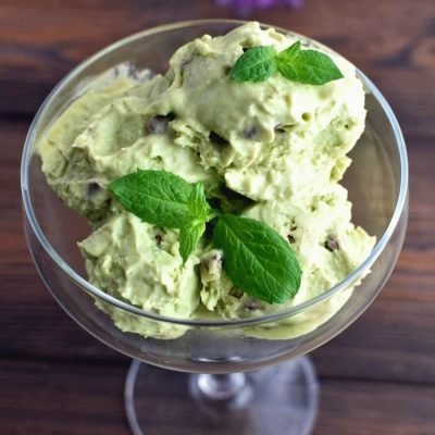 Low Carb Mint and Chocolate Chip Ice Cream Recipe-How To Make Low Carb Mint and Chocolate Chip Ice Cream-Delicious Low Carb Mint and Chocolate Chip Ice Cream