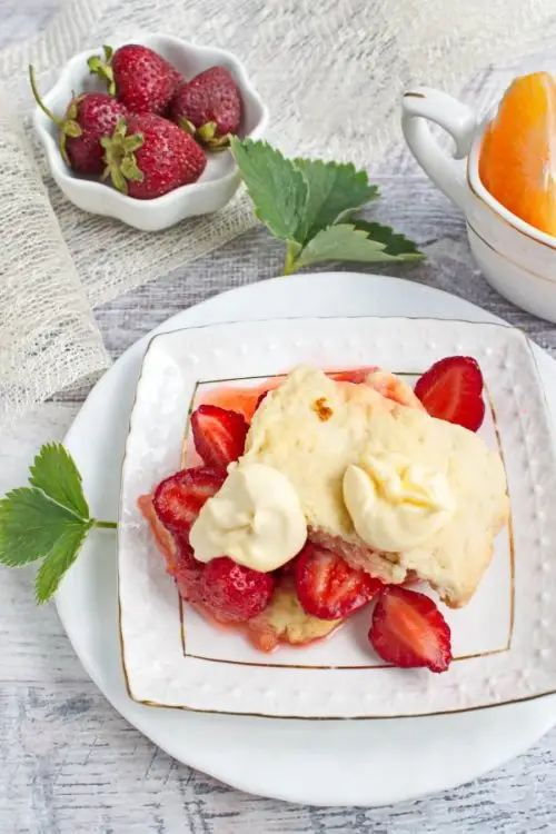 Old Fashioned Strawberry Shortcake