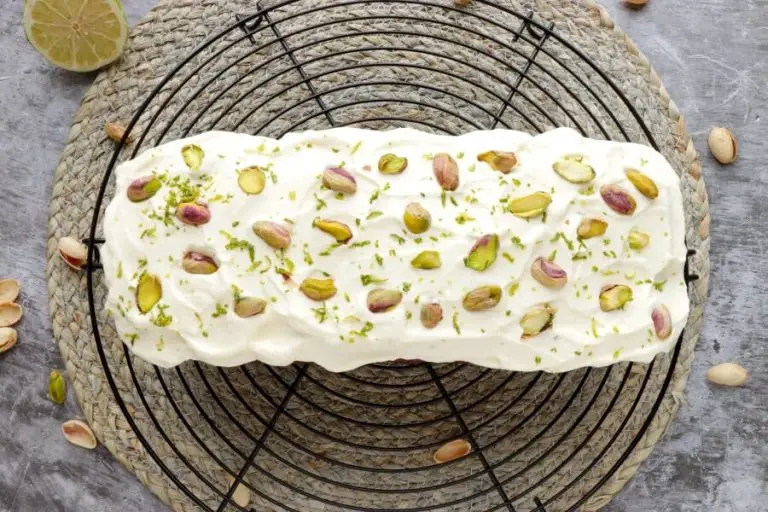 Step 8 - Pistachio, Lime & Zucchini Loaf