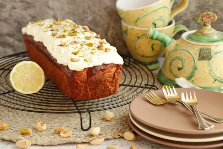Step 9 - Pistachio, Lime & Zucchini Loaf