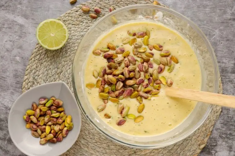 Step 4 - Pistachio, Lime & Zucchini Loaf