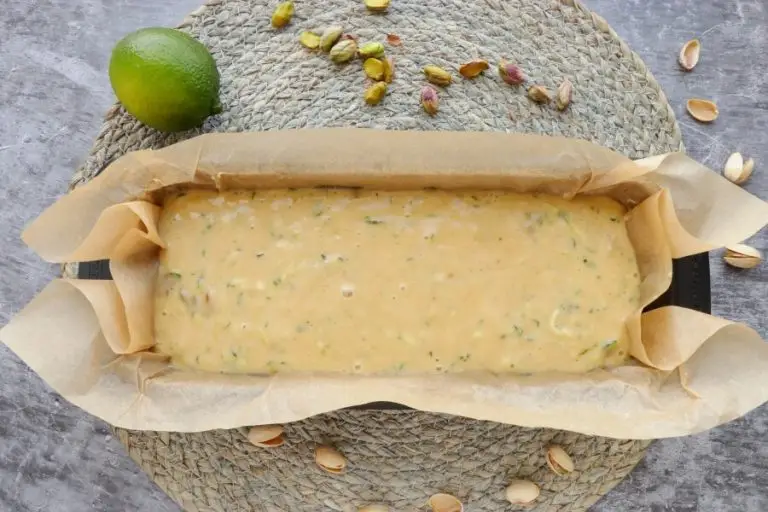 Step 5 - Pistachio, Lime & Zucchini Loaf