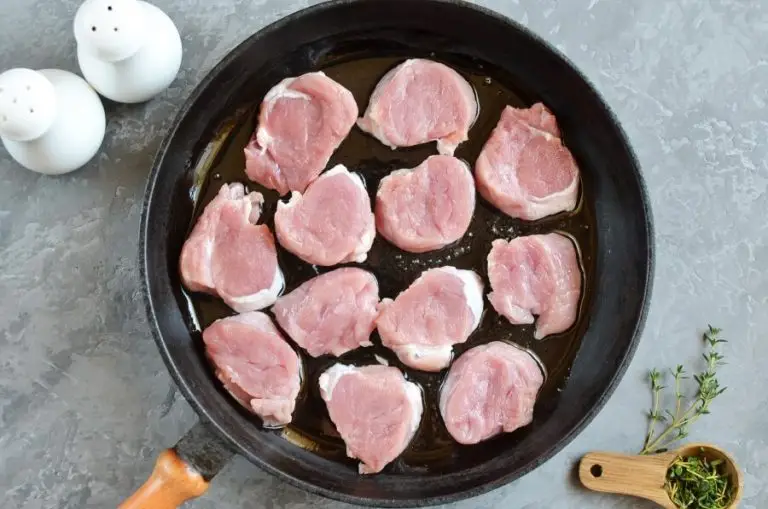 Step 1 - Pork Medallions with Red Wine-Cherry Sauce