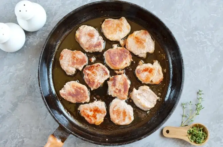 Step 1 - Pork Medallions with Red Wine-Cherry Sauce