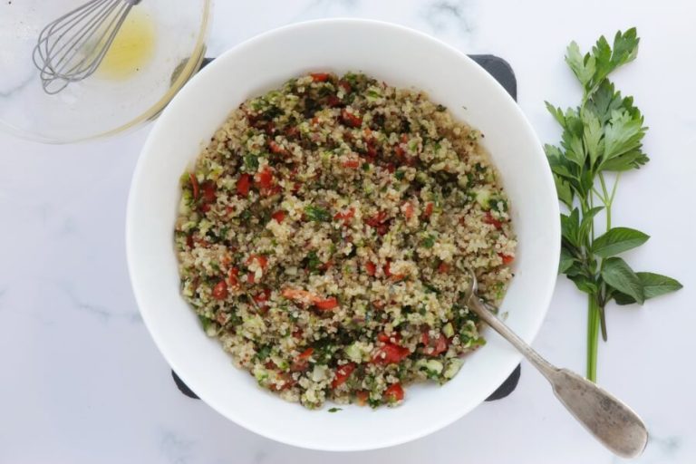 Step 7 - Gluten Free Quinoa Tabbouleh Salad