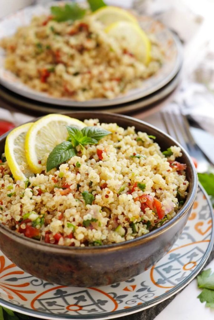 Gluten Free Quinoa Tabbouleh Salad